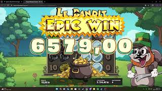 Le Bandit 5 scatter bonus BIG WIN [upl. by Suivat]