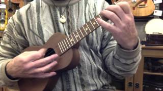 Koaloha quotOPIOquot Sapeli Wood Concert 1696 Demo  Ukulele Mania Tokyo [upl. by Suirada]