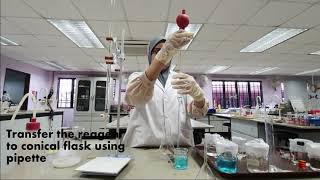 Determination of formula mass of copper salt by titration [upl. by Olag]