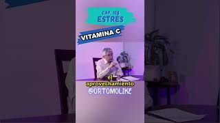 La vitaminac y sus efectos contra el estrés youtubeshorts shorts salud saludable [upl. by Htomit]