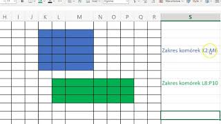 Excel  zakres komórek [upl. by Namdor]