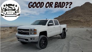 6quot ProComp LIFT KIT for silverado 50k MILE REVIEW [upl. by Nnaeoj]