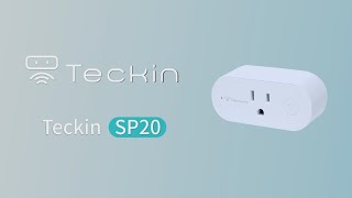 Teckin SP20 Smart Plug Operation Demonstration [upl. by Zacks]