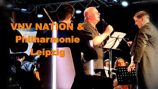 VNV NATION amp Philharmonie Leipzig 352024 🟠 snippets [upl. by Limbert39]