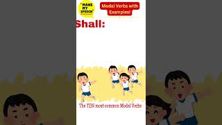 Modal Verbs with Examples  10 Common Modal Verbs  ModalVerbs [upl. by Enaira]