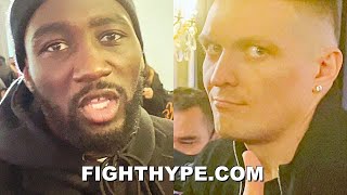 TERENCE CRAWFORD PREDICTS LOMACHENKO VS COMMEY USYK quotVERY FEELquot REACTION TO WEIGHIN [upl. by Dale]