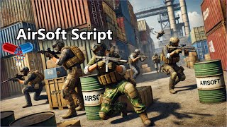 FiveM Script  ESXQB Advance Airsoft [upl. by Airdnassac]