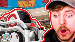 Cozmo Sees MrBeast in Real Life [upl. by Tehcac165]