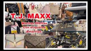 TJ MAXX tiene todo ya en oferta 😲wow con etiqueta amarilla [upl. by Yrollam]