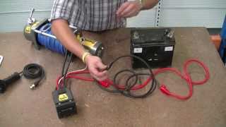 How to wire a 12V winch  Sherpa 4x4 quotThe Coltquot [upl. by Nhguavaj]