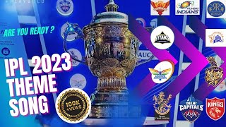 🔥 IPL 2023 PROMO SONG  IPL 2023 THEM SONG cricket ipltrophy [upl. by Stirling]