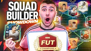 SQUAD BUILDER SHOWDOWN decides my FUT Champs team [upl. by Nage]