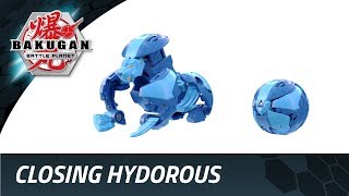 Bakugan Battle Planet  How to fold Hydorous Ultra [upl. by Enahsed]