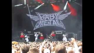 Baby Metal at Heavy Montreal 2014 at Parc JeanDrapeau in Montreal Quebec Canada August 9 [upl. by Farley]