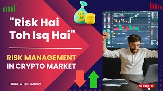 Risk Management in Crypto Market 🤑  Crypto Trading  video crypto [upl. by Richmal]