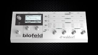 Waldorf BLOFELD  Factory Presets Demo Sounds Only [upl. by Alexio371]