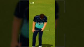 Chris Woakes Bowling Action in Real Cricket 24shorts rc24 [upl. by Sucramal]