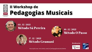 Método Sá Pereira  II Workshop de Pedagogias Musicais [upl. by Atiuqin]