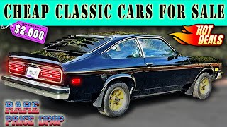 Revealing Alive Beauties Today  15 Classic Cars SALE That Fit Your Budget [upl. by Dulcine]