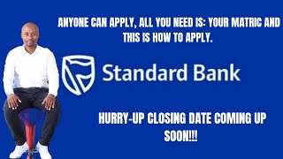 STANDARD BANK BURSARY 2023  EVERYONE IS WELCOME TO APPLY Bursaries for 2023 [upl. by Dilisio]