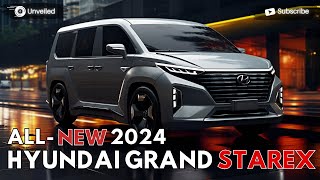 2024 Hyundai Starex Revealed  Raises The Bar For UltraLuxury Minivans [upl. by Urbana]