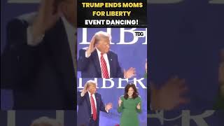 watch  Trump Shows his Dancing Moves at Moms for Liberty Event Dancing viral shorts [upl. by Kragh560]