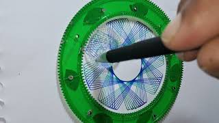 Spirograph pattern Tutorial  Learn easy spirograph patterns [upl. by Okajima]