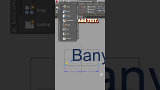 Autocad Tips Dynamic Block how to Keep the Text inside the Block with parameter amp Action shorts [upl. by Rot]