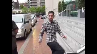 HipHop street magician Dynamo shows his unbelievable magic card trick Dynamo Magician Impossible [upl. by Akir]