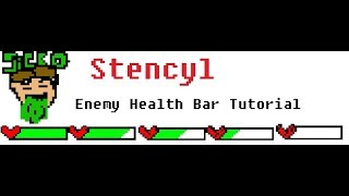 Stencyl Tutorial  Enemy Health Bar [upl. by Lavena]