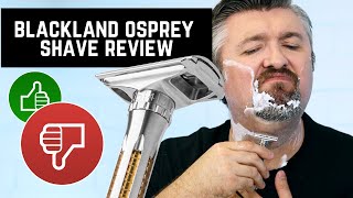 Wet Shave Review Osprey Adjustable Stainless Steel Safety Razor by Blackland Razors 👍👎 [upl. by Ladnyk]