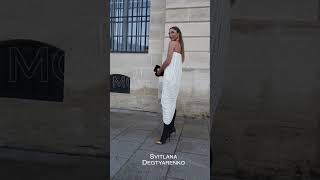 Fashion Model Paris Fashion Week 2024 [upl. by Sherwood]