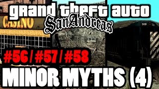 GTA SA  Minor Myths 4  Strange Casino Fire Dog amp Ghost Train [upl. by Nerval]