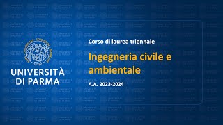 Ingegneria civile e ambientale AA 202324 [upl. by Viccora621]