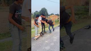 Epic Public Reaction toSkating Skills 😎🤪skatingshorts skaterskateinlineskating rollerskating [upl. by Dinan]