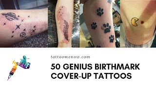 50 Genius Birthmark Cover Up Tattoos 2019 [upl. by Redle]