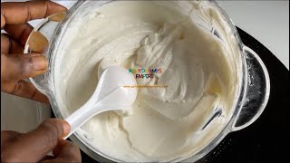 MILK POWDER TO THICK GREEK YOGHURT  HOMEMADE GREEK YOGHURT [upl. by Mariand246]