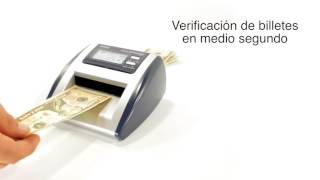 AccuBankerDetector de billetes falsos D500 [upl. by Zetnod]