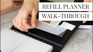 STIL  Refillable Planner Binder WalkThrough [upl. by Pulling470]