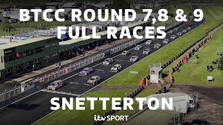 FULL RACES BTCC Round 7 8 amp 9 from Snetterton 🏁  ITV Sport [upl. by Onitsuaf570]