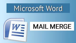 Mail Merge Step by Step In Microsoft Word  Mail Merge in Word [upl. by Attiuqahs342]