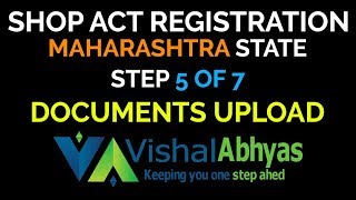 Shop Act Licence Registration Maharashtra Step 5 Documents Upload [upl. by Kory947]