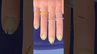 Finger amp nail treatment  nail treatment  nailtreatmentfingertreatment [upl. by Dde]