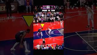 PART 2  Beverley Hero to Zero In Seconds 😵‍💫 Cavs vs Sixers Ending nba shorts [upl. by Lluj332]