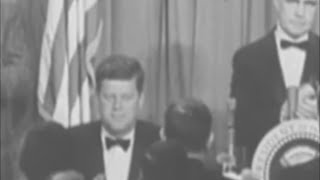 May 29 1961  President John F Kennedys 44th birthday party in Bostons Commonwealth Armory [upl. by Fleda547]