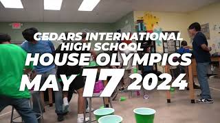 Cedars International High School House Olympics Energy In 14 Seconds [upl. by Alicsirp]