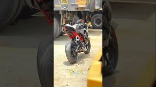 3 bike in impress collage girl automobile ninja ninjah2r ktmduke bike [upl. by Zerat773]