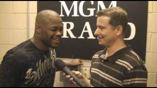 Rashad Evans talks Rampage Jackson and more with Cofield [upl. by Ainoyek]