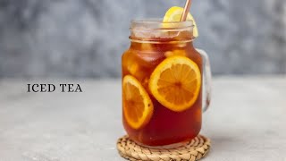 The Best Iced Tea Recipe easy and quick [upl. by Farmelo]