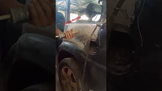 Scorpio denting tutorial car mechanic automobile repairing 🛠️🧑‍🔧🛠️🧑‍🔧 [upl. by Suiramed]